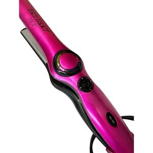 Bed Head TIGI BH206 1" Ceramic Ion Flat Iron Pink – Joystick Heat – Tested Works